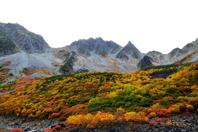 涸沢岳