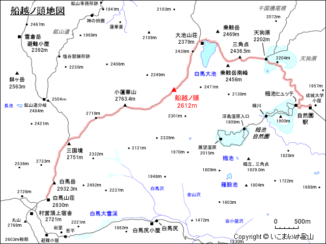 船越ノ頭地図