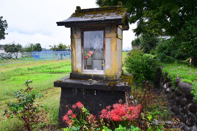 馬頭観音を安置するコンクリート造のお堂