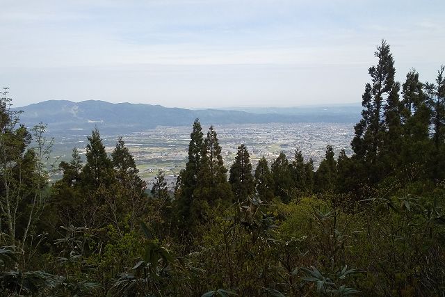 高清水山からの眺め
